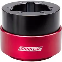 Simagic Quick Release 50mm (PC), Manette : accessoires, Noir, Rouge