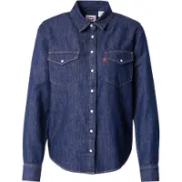 Levi's Iconic Western Long Sleeve Shirt Bleu M Femme
