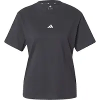 Adidas T-shirt fonctionnel 'ESSENTIALS SMALL LOGO COTTON' noir
