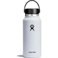 Hydroflask Large Bouchon Flex Blanc 32 Oz