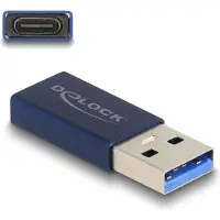 DeLOCK USB A - Bleu -