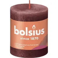 Bolsius 4x , Bougie, Bougie ronde 'Rustiko Shine (1 pcs)