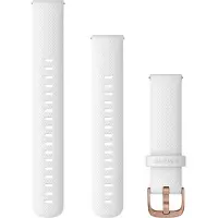 Garmin Quick Release 18 Mm Silicone Strap Blanc