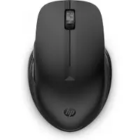 HP Souris sans fil 435 pour plusieurs appareils, ambidextre, sans fil RF + Bluetooth, 4 000 DPI, noire