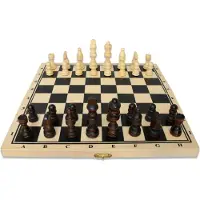 Noris Spiele Deluxe Holz - Échecs ; 606108014