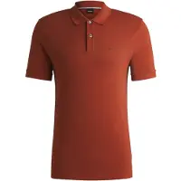 BOSS Pallas 10241531 Short Sleeve Polo Orange L Homme