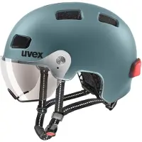 Uvex Rush Visor Deep Turquoise Matt 55-58 Casque de vélo
