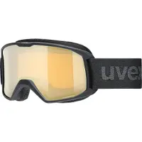 Uvex Elemnt Fm Ski Goggles Noir Mirror Gold Lasergold Lite/CAT2