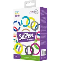 MyFirst Filaments 3D Pen Artist (PLA, 1.75 mm), Filament 3D, Multicolore