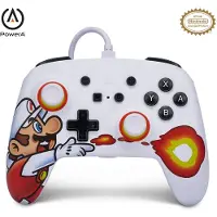 PowerA Manette filaire améliorée pour Nintendo Switch Fireball Mario