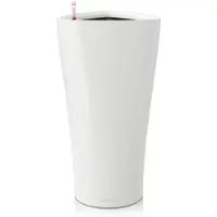Lechuza Delta Premium 30 - Kit Complet, Blanc Brillant 56 Cm
