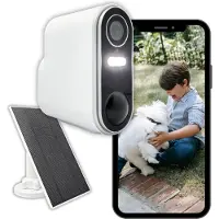 Konyks Camini Air 2 Solar Caméra de surveillance Transparent Transparent One Size