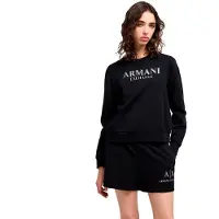 Armani Exchange Xw000159_af11851 Sweatshirt Noir XS Femme