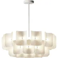Toolight Lampe Suspendue Led APP1671-1CP White