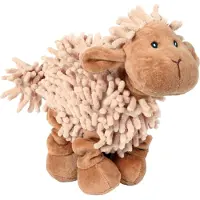 Trixie , jouet mouton pour chiens, avec son, en peluche, 21cm, multicolore
