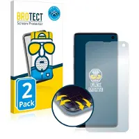 BROTECT Full-Cover Protection Mat (Samsung Galaxy S10+), Téléphone portable : film de protection, Gris