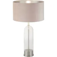 Searchlight Lampe de table Oxford avec capuche rose