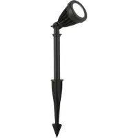 Searchlight Spikey Outdoor Spike - Aluminium moulé noir