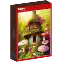 Alipson Puzzle Jeu de pose Mushroom House - 1000 pièces multicolores