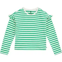 We fashion T-Shirt vert clair / blanc