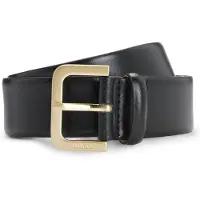 HUGO pour femme. 50541177 Ceinture Zana noire (75cm), Casuel, Polyester