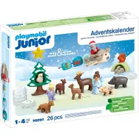 Playmobil 70297 JUNIOR Calendrier de l'Avent Noël enneigé