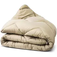 Muller Textil Good Morning couette design uni, couette lavable - 140 X 200 cm - 100% microfibre