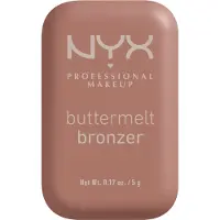 Nyx Buttermelt Powder Bronzer 12H Wear Fade & Transfer Resistant (Various Shades) - Deserve Butta