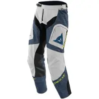 Dainese Sterrato Gris Glacier Bleu Pantalon Textile Taille 54