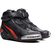 Dainese Superya Noir Rouge Fluo Chaussures de Moto Taille 38