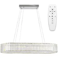 Toolight Lampe Suspendue Led APP1547-CP Chrome
