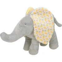 Happy horse Doudou éléphant Emmett 30 cm - gris jaune Jouet en peluche