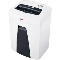 HSM Destructeur de documents SECURIO C18, niveau de sécurité 2, coupe en bandelettes de 3,9 mm, 15 feuilles, blanc