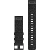 Garmin - Bracelet de rechange - Bracelet Quickfit 22mm Nylon Premium Noir en Nylon