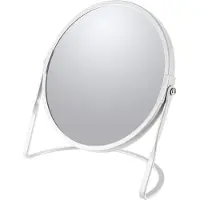 Spirella Akira, Autoportant, Rond, Table, Blanc, Acier, Blanc