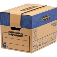 Fellowes Boîte de déménagement FastFold (30.40 cm, 37.50 l, 5x)