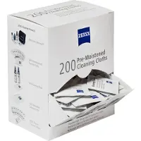 Zeiss Lot de 200 lingettes nettoyantes humides Zeiss