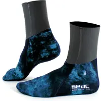 Seac Sub Seal Skin Camo 3 Mm Booties Bleu EU 42-43