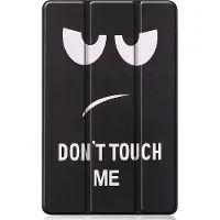 Cover-Discount Galaxy Tab S6 Lite - Étui en cuir intelligent à trois volets Don't Touch (Samsung Galaxy Tab S6 Lite), Étui pour tablette, Multicolore, Noir, Blanc