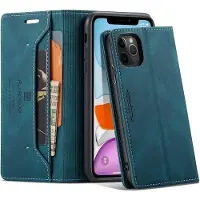 Cover-Discount iPhone 11 Pro - Étui flip vintage turquoise (Apple iPhone 11 Pro), Coque pour téléphone portable, Turquoise