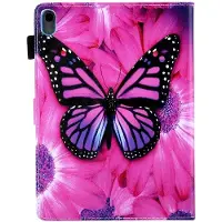 Cover-Discount iPad 2022 (10.Gen) - Housse de protection Papillon rose (Apple iPad 2022 (10e génération)), Étui pour tablette, Pink