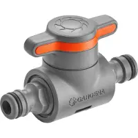 Gardena Connecteur régulateur de débit 1/2” – réglage continu du débit d’eau – compatible raccord rapide et aquastop