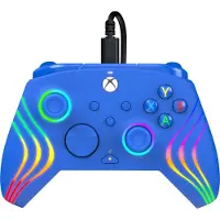 PDP Controller kabelgebunden Afterglow Wave blau XboxSeriesX