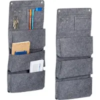Relaxdays 2x organisateurs suspendus (30 cm, 2x)