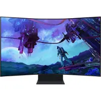 Samsung Odyssey S55CG970NU écran plat de PC 139,7 cm (55") 3840 x 2160 pixels 4K Ultra HD LED Noir