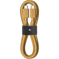 Native Union , Eco Belt Câble USB-C vers USB-C - 1,2 m, jaune