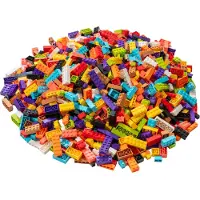 LEGO Briques hautes Mélange de couleurs NOUVEAU Quantité 50