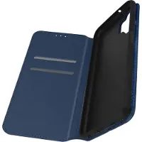 Avizar Housse Samsung Galaxy A13 Clapet Portefeuille Support Vidéo bleu nuit