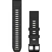 Garmin Quickfit 22 Mm Silicone Strap Noir