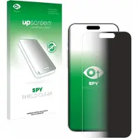 Upscreen Film anti-regards Anti-Spy Privacy Film de protection contre la lumière bleue (Apple iPhone 16), Téléphone portable : film de protection, Bleu